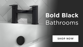 Bold Black Bathrooms - Shop Now