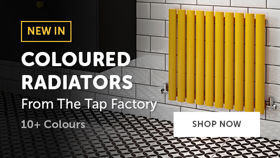 New In - Coloured Radiators by The Tap Factory