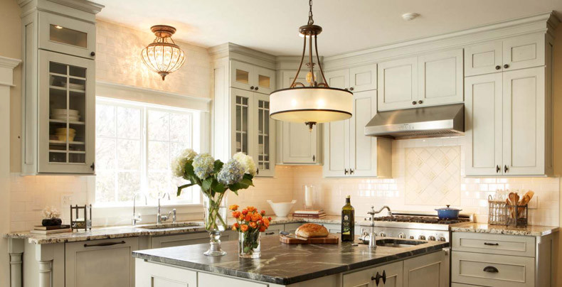 country-kitchen-lighting