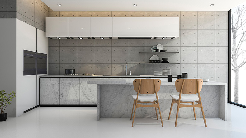 grey-kitchen-ideas-concrete